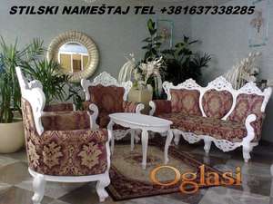 Stilska garnitura,rucni rad,NOVO